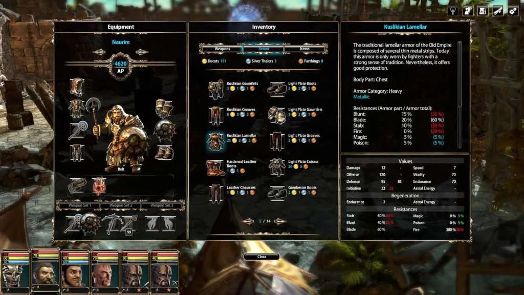 Blackguards 2 Xbox One & Series X/S — zrzut ekranu 5
