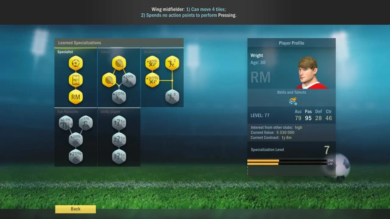FOOTBALL, TACTICS & GLORY Steam — zrzut ekranu 1 z 5