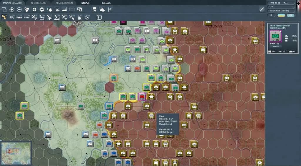 GARY GRIGSBY'S WAR IN THE EAST Steam — zrzut ekranu 5