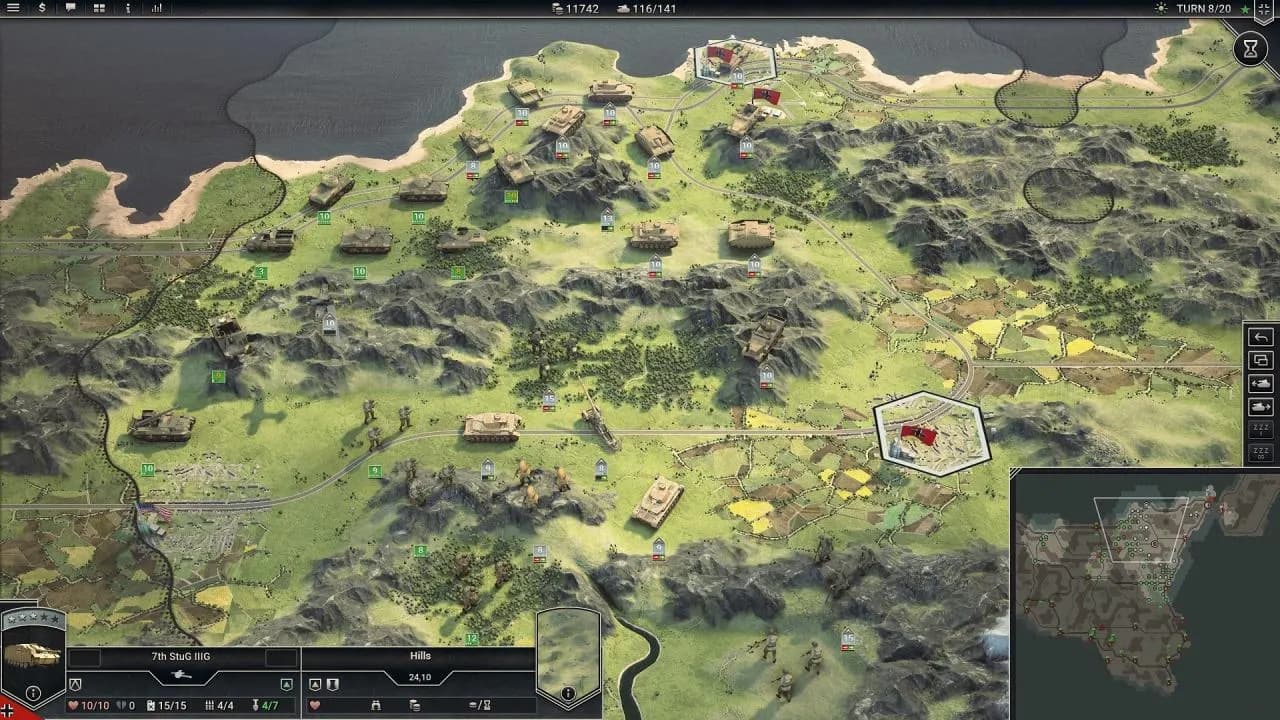 PANZER CORPS 2 Steam — zrzut ekranu 5