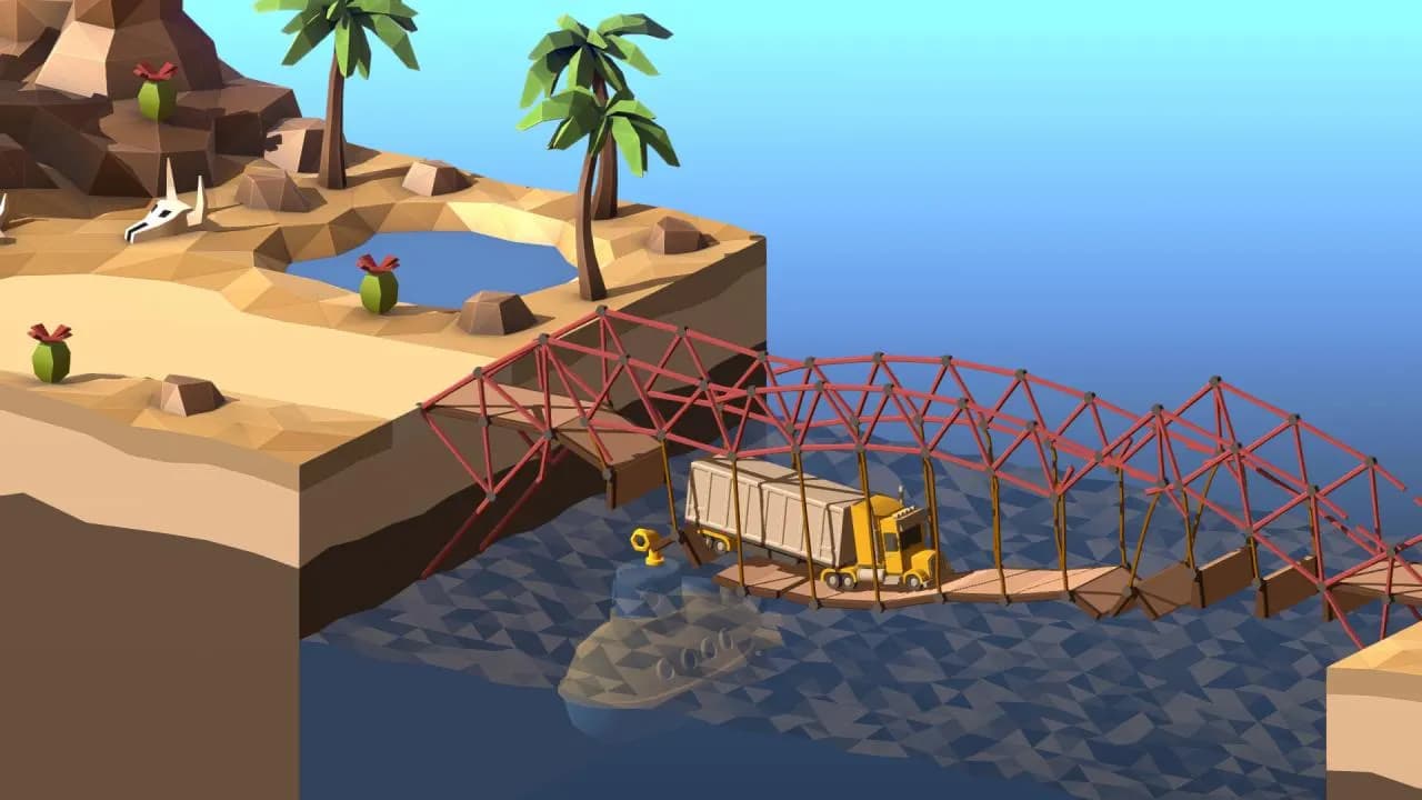 Poly Bridge 2 STEAM KLUCZ — zrzut ekranu 5