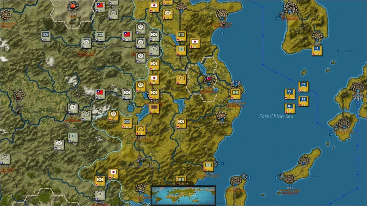 STRATEGIC COMMAND WWII WORLD AT WAR Steam — zrzut ekranu 1 z 6