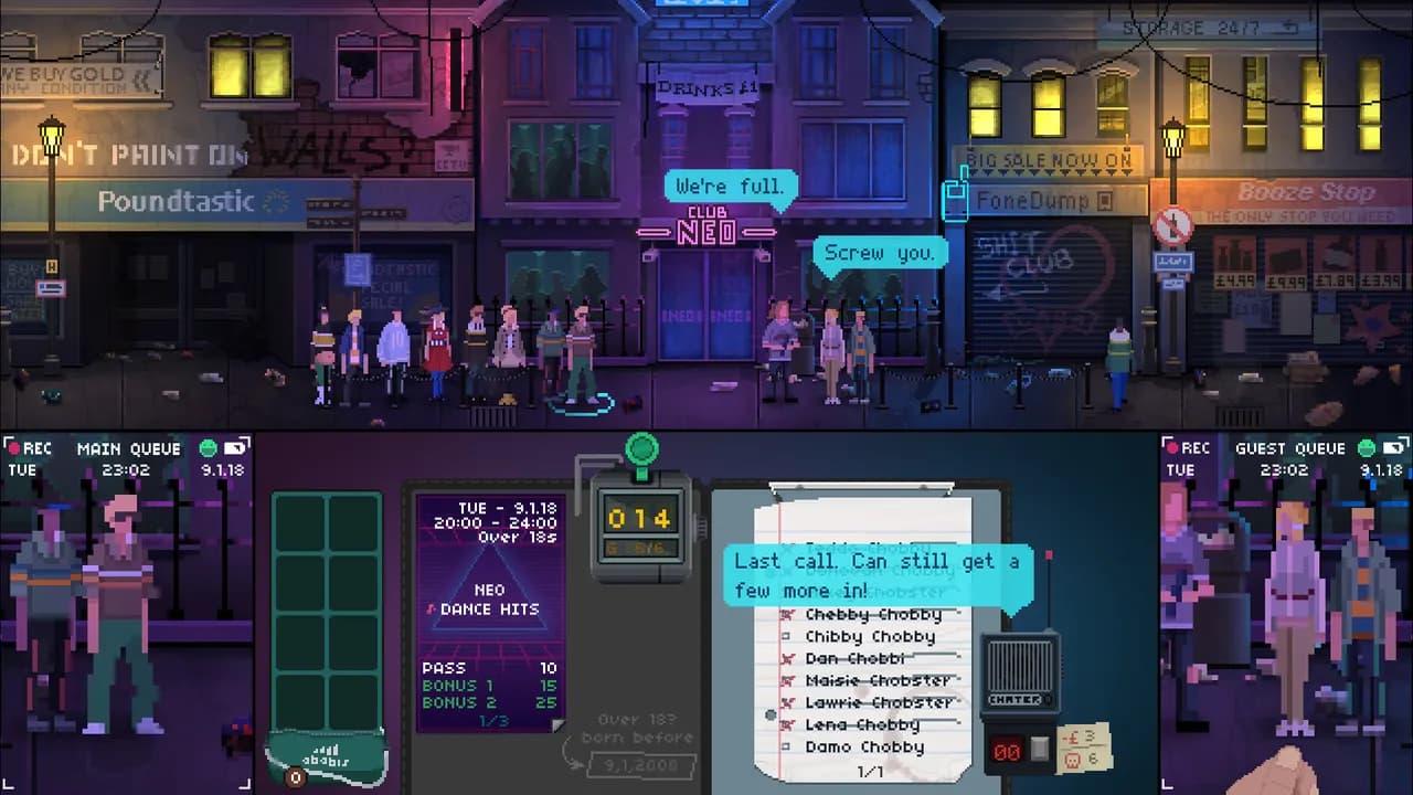 NOT TONIGHT Steam — zrzut ekranu 2