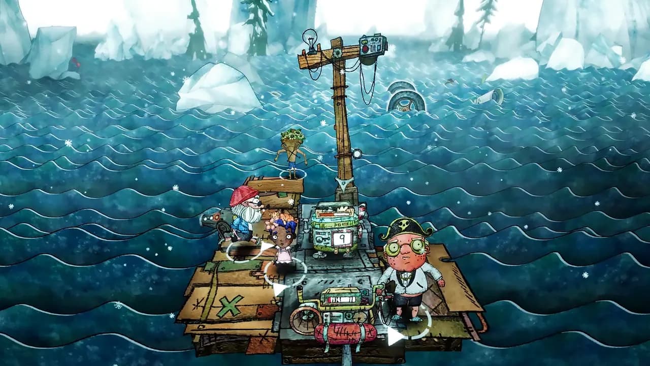 TRASH SAILORS CO-OP TRASH RAFT SIMULATOR Steam — zrzut ekranu 4