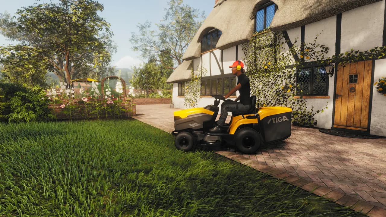Lawn Mowing Simulator STEAM KLUCZ — zrzut ekranu 1 z 6