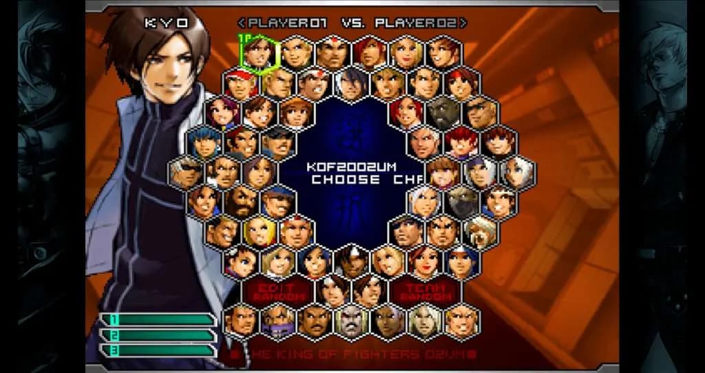 THE KING OF FIGHTERS 2002 UNLIMITED MATCH — zrzut ekranu 1 z 6