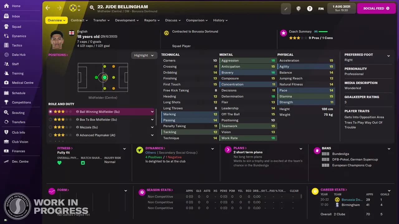 Football Manager 2022 — zrzut ekranu 5
