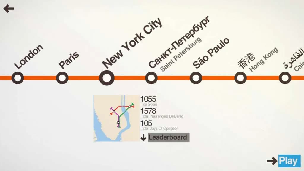MINI METRO Steam — zrzut ekranu 3