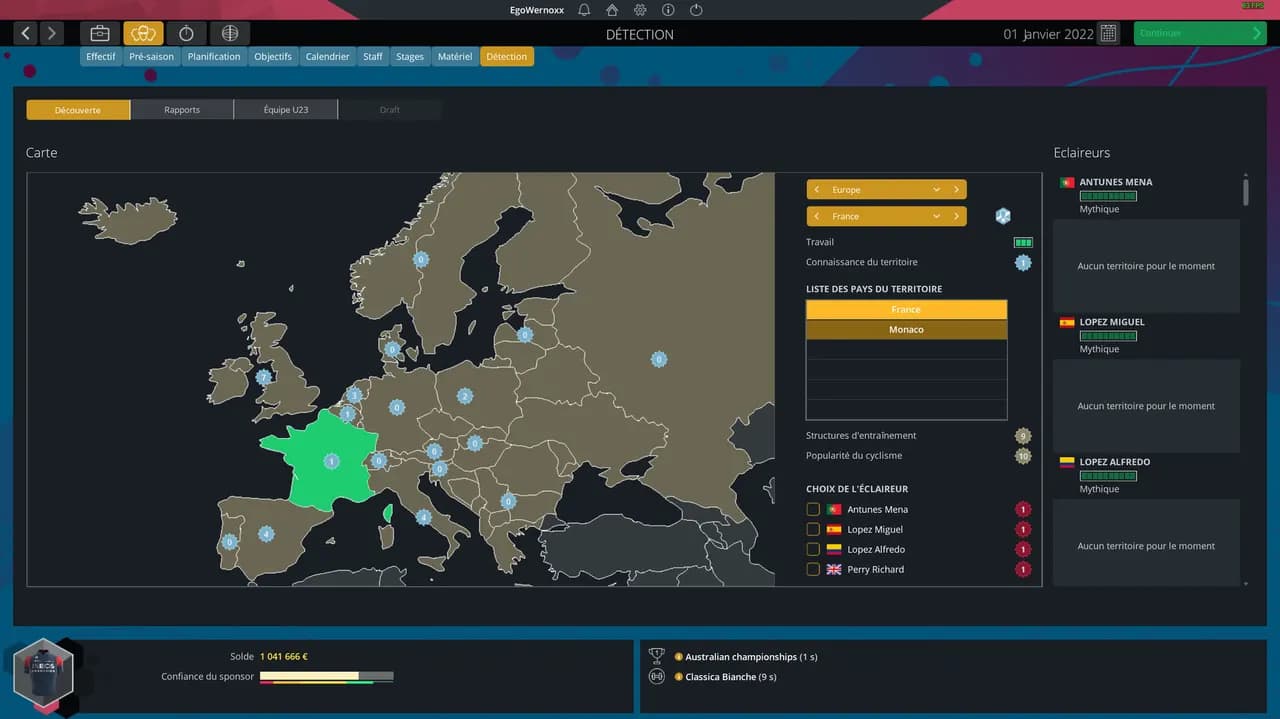 PRO CYCLING MANAGER 2022 Steam — zrzut ekranu 4