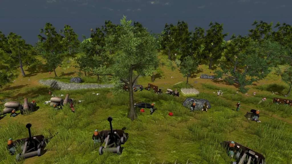 DEFEND THE HIGHLANDS Steam — zrzut ekranu 1 z 6