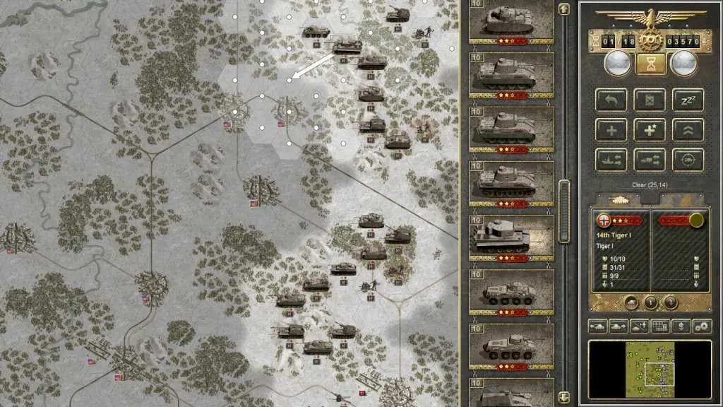 PANZER CORPS Steam — zrzut ekranu 5