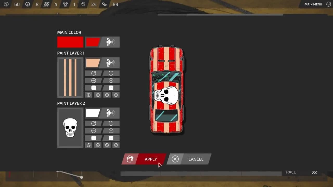BLOODY RALLY SHOW Xbox One & Series X/S — zrzut ekranu 4