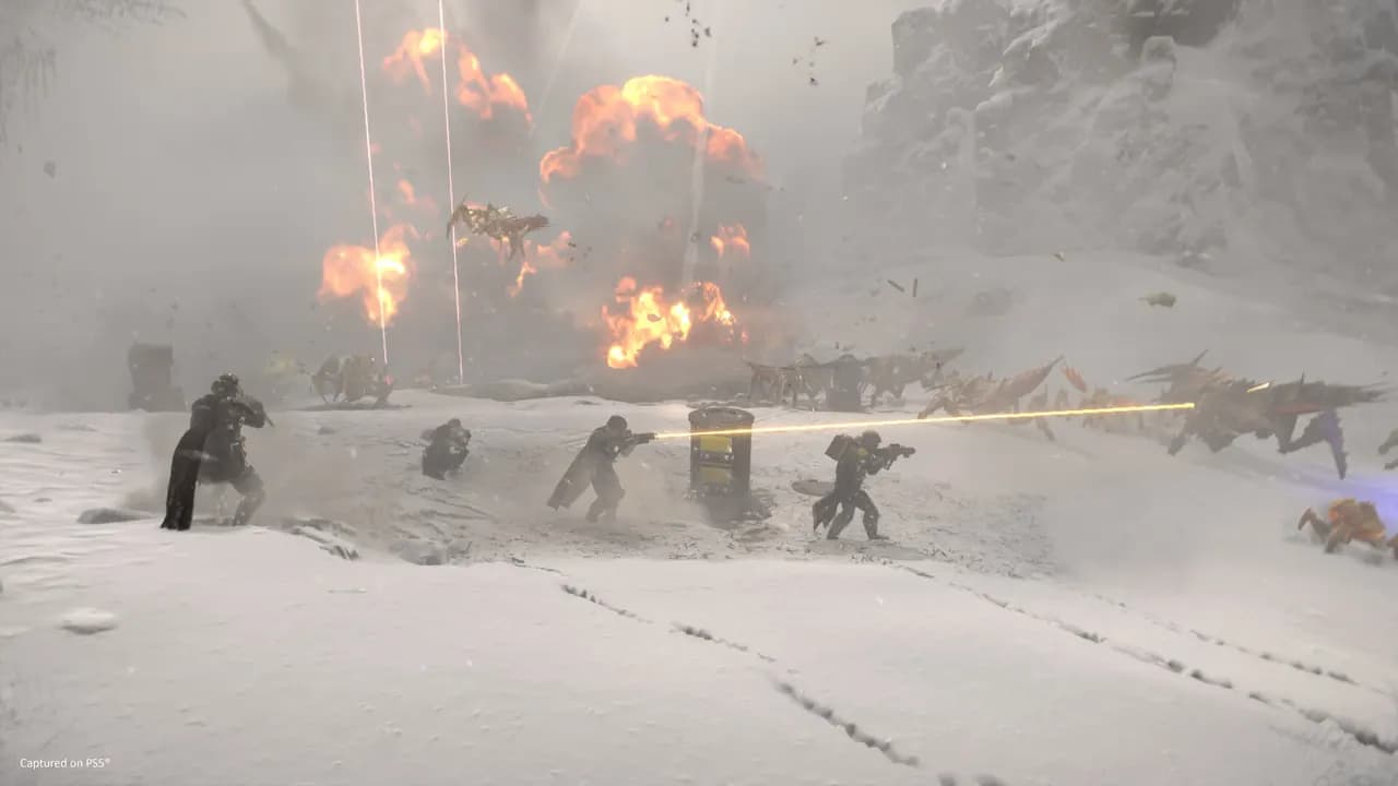 HELLDIVERS 2 — zrzut ekranu 1 z 6