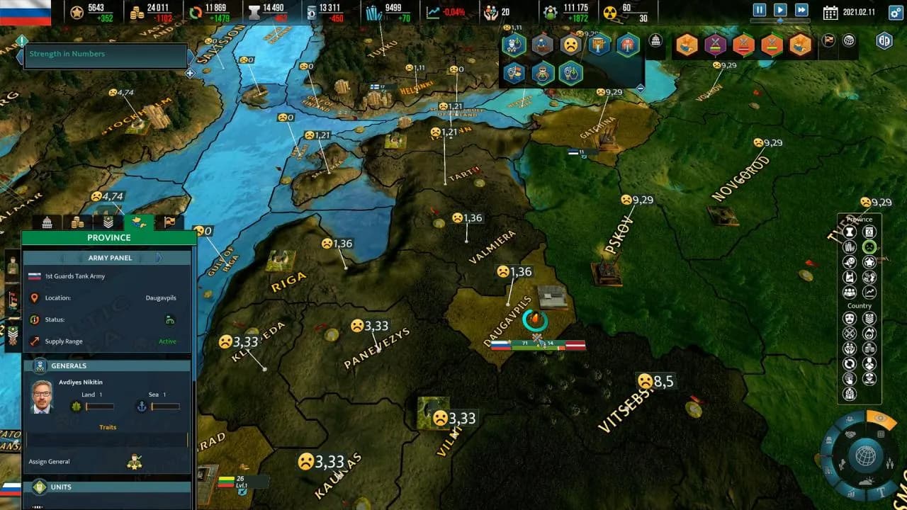 REALPOLITIKS II 2 Steam — zrzut ekranu 6