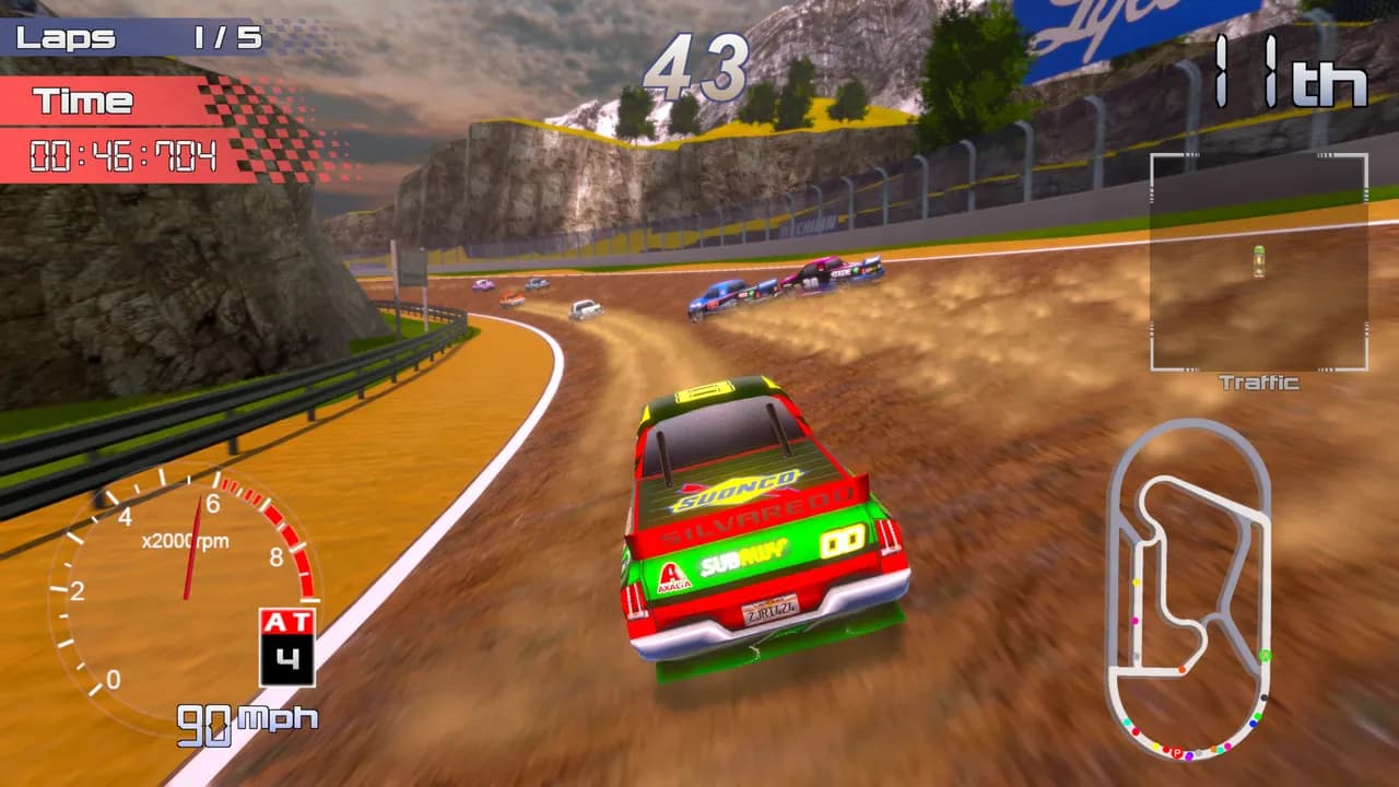 SPEED TRUCK RACING Xbox One & Series X/S — zrzut ekranu 6