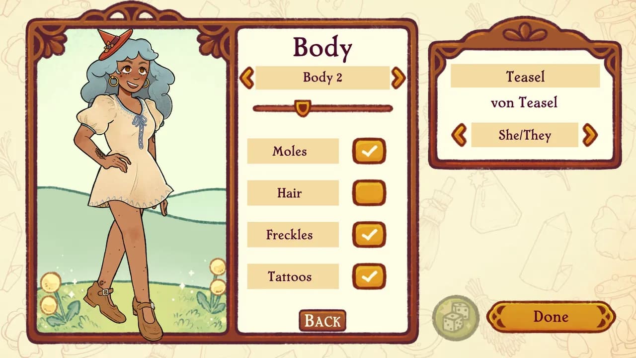 WITCHY LIFE STORY Steam — zrzut ekranu 1 z 6