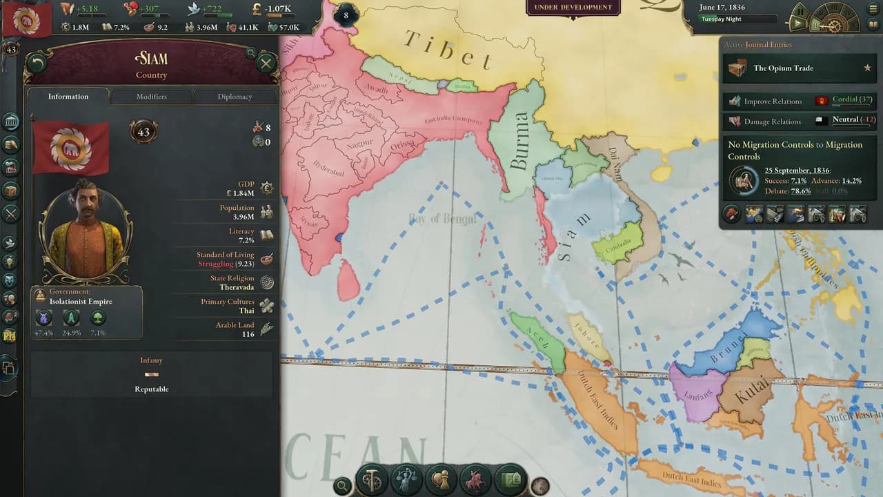 VICTORIA 3 III DAWN OF WONDER Steam — zrzut ekranu 2