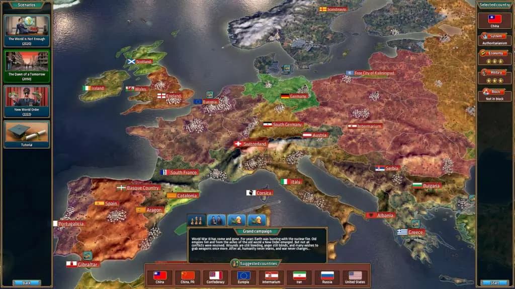 REALPOLITIKS Steam — zrzut ekranu 3