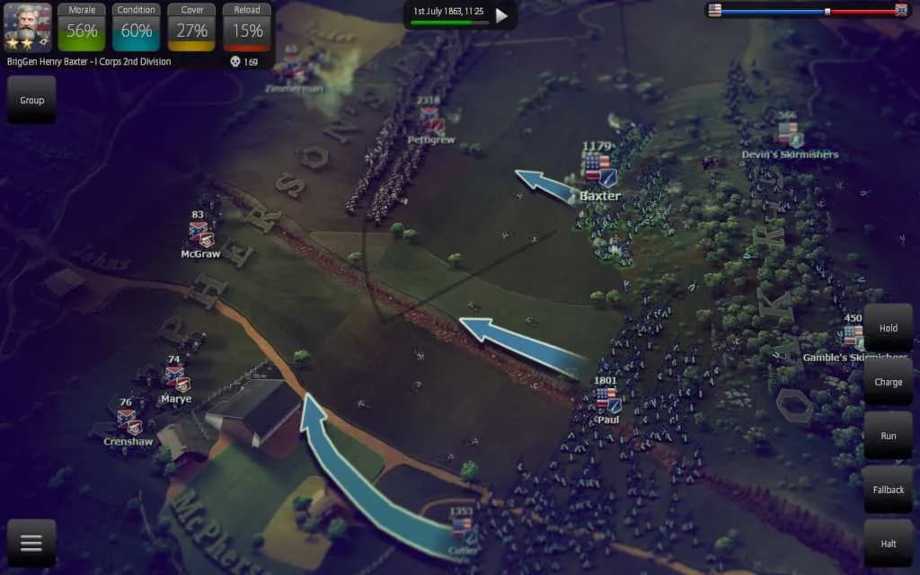 ULTIMATE GENERAL GETTYSBURG Xbox One & Series X/S — zrzut ekranu 6