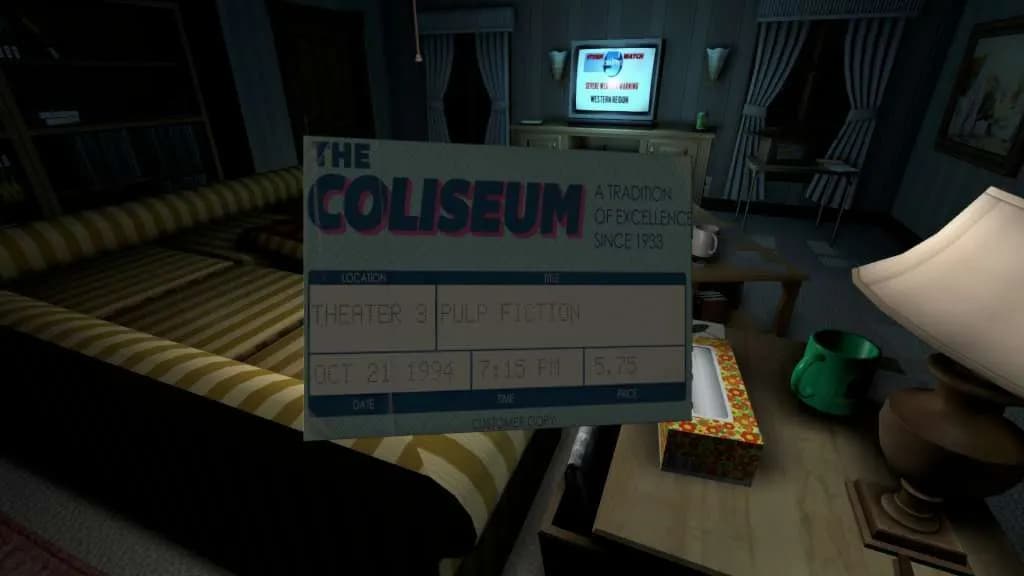 GONE HOME Steam — zrzut ekranu 6