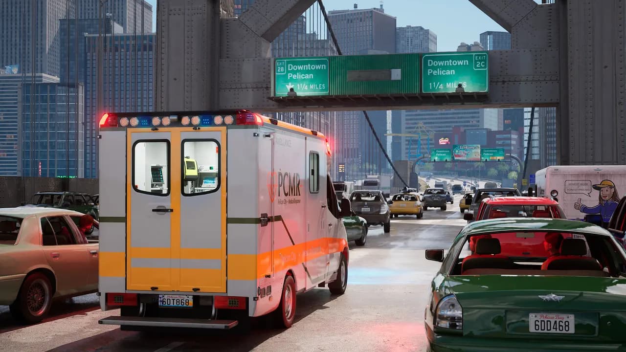 AMBULANCE LIFE A PARAMEDIC SIMULATOR Xbox Series X/S — zrzut ekranu 5