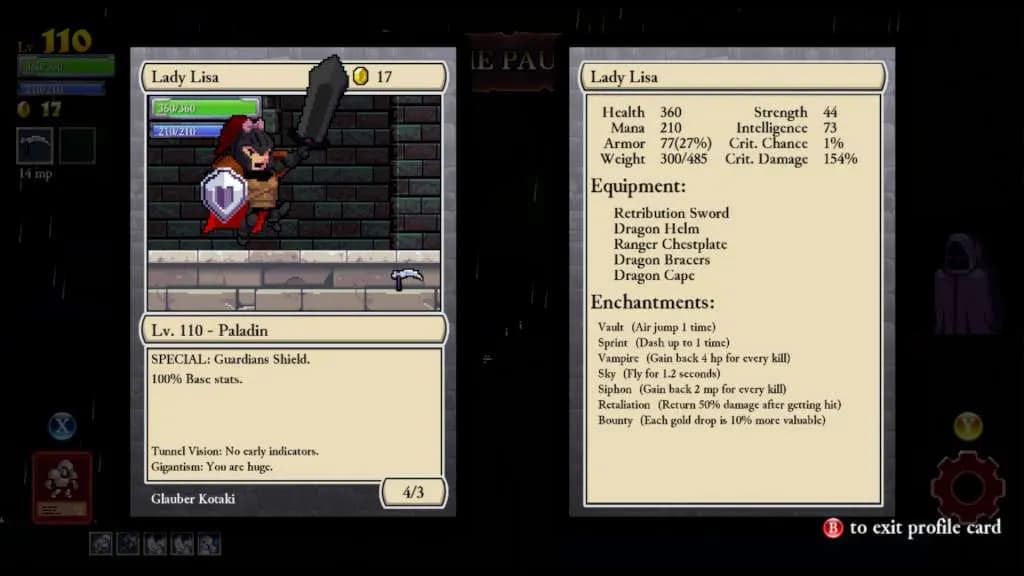 ROGUE LEGACY Steam — zrzut ekranu 4