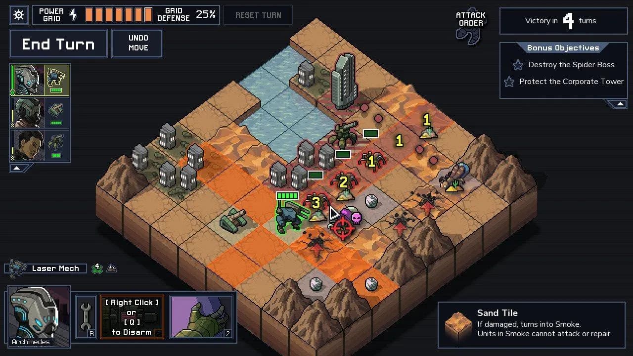 Into the Breach STEAM KLUCZ — zrzut ekranu 2