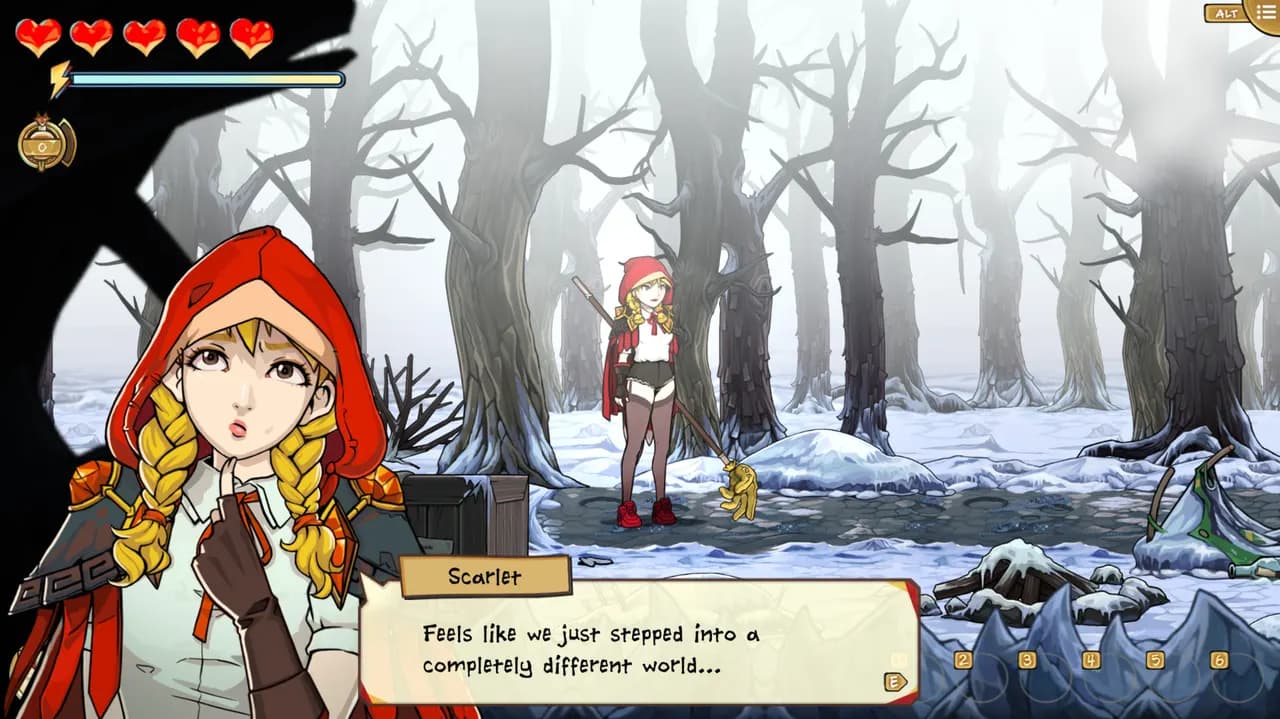 SCARLET HOOD AND THE WICKED WOOD Steam — zrzut ekranu 4