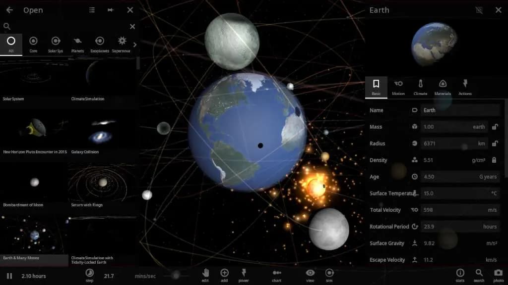 Universe Sandbox STEAM KLUCZ — zrzut ekranu 2