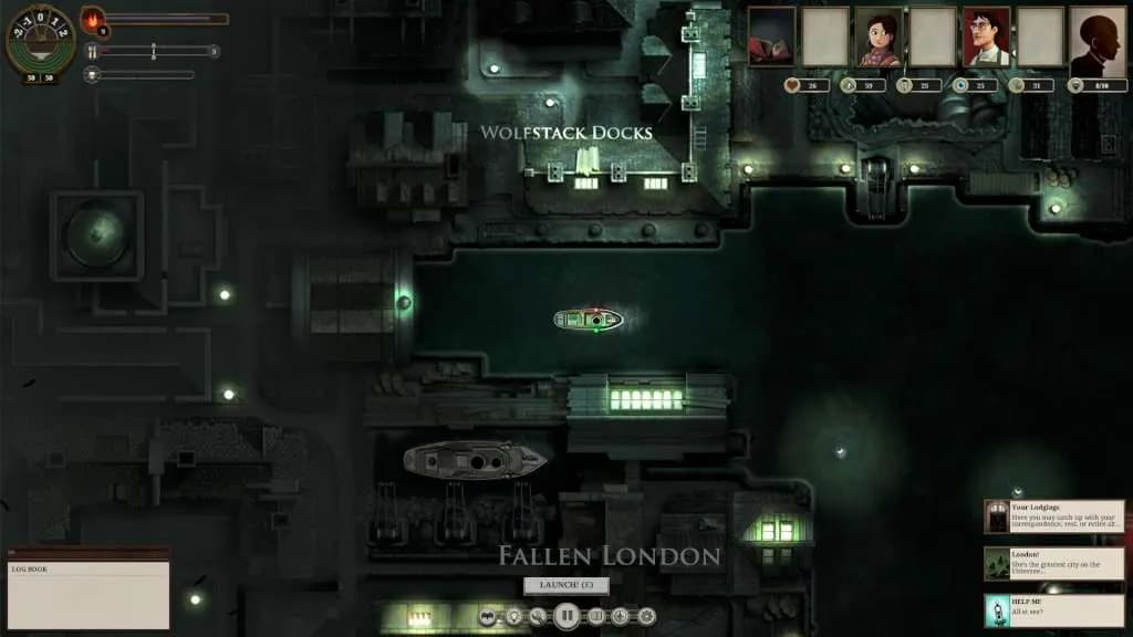 Sunless Sea — zrzut ekranu 5