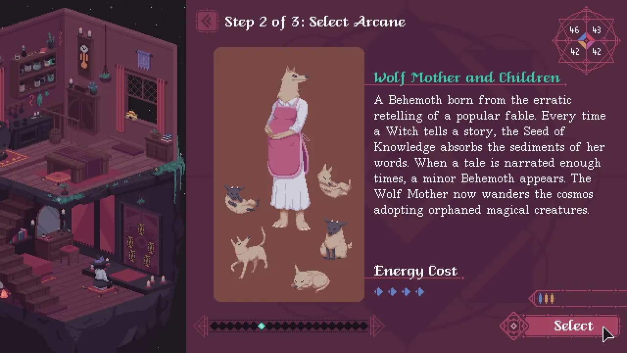 THE COSMIC WHEEL SISTERHOOD Steam — zrzut ekranu 2