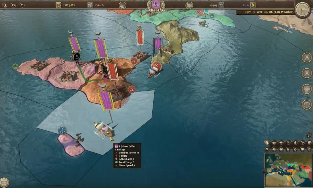 Field of Glory: Empires — zrzut ekranu 4