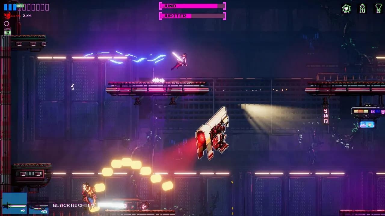 BLACK FUTURE '88 Steam — zrzut ekranu 4