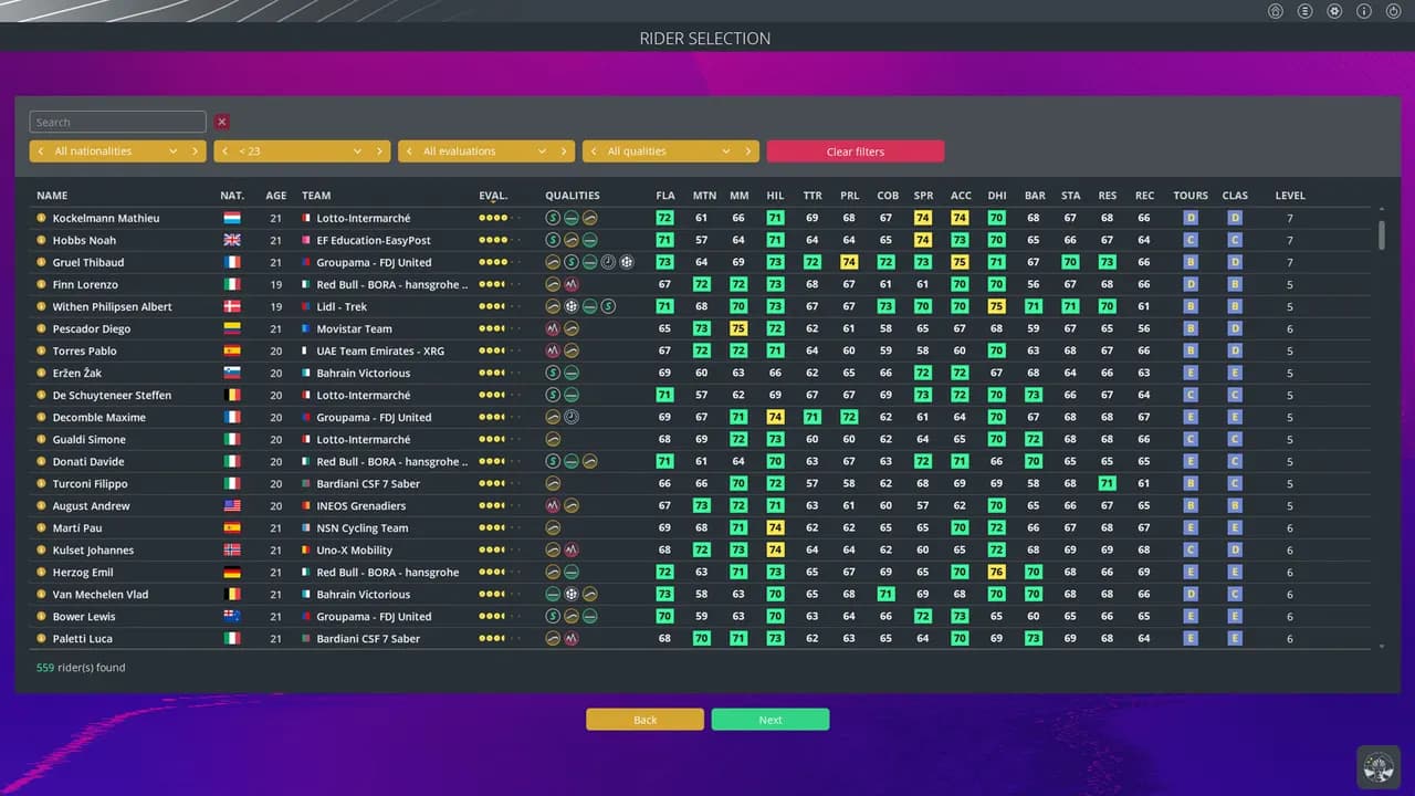 Pro Cycling Manager 26 — zrzut ekranu 1 z 4