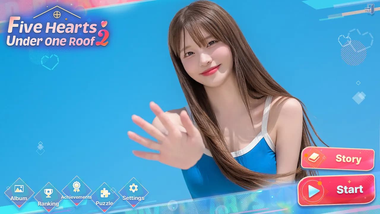 Five Hearts Under One Roof season 2 STEAM KLUCZ — zrzut ekranu 1 z 5