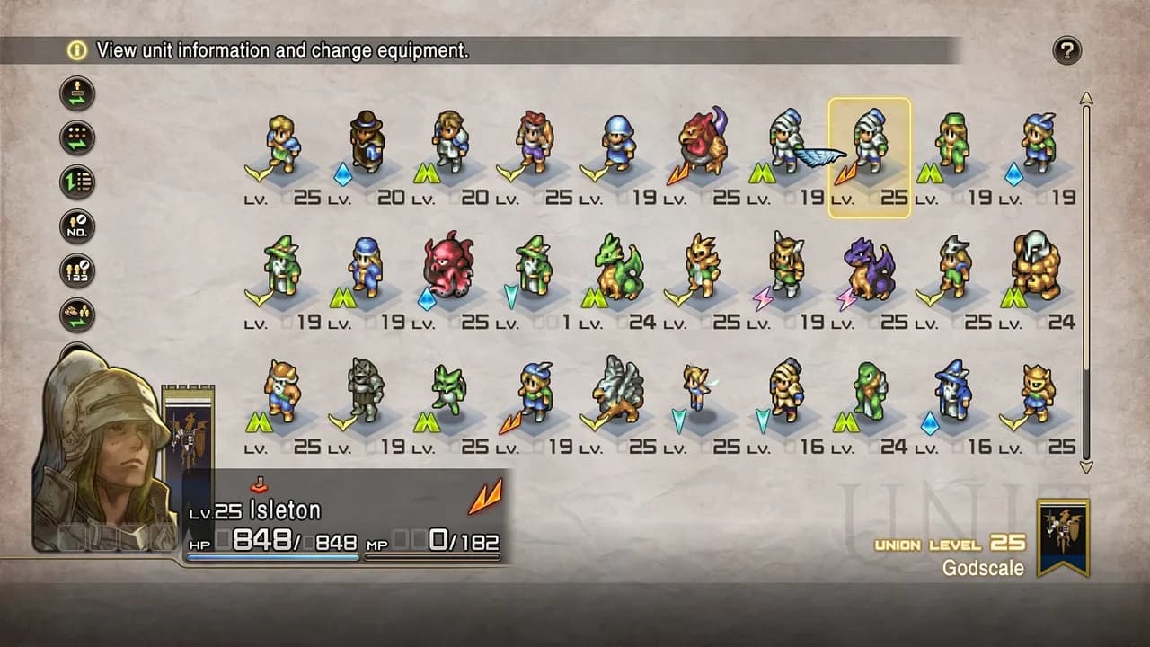 Tactics Ogre: Reborn STEAM KLUCZ — zrzut ekranu 2