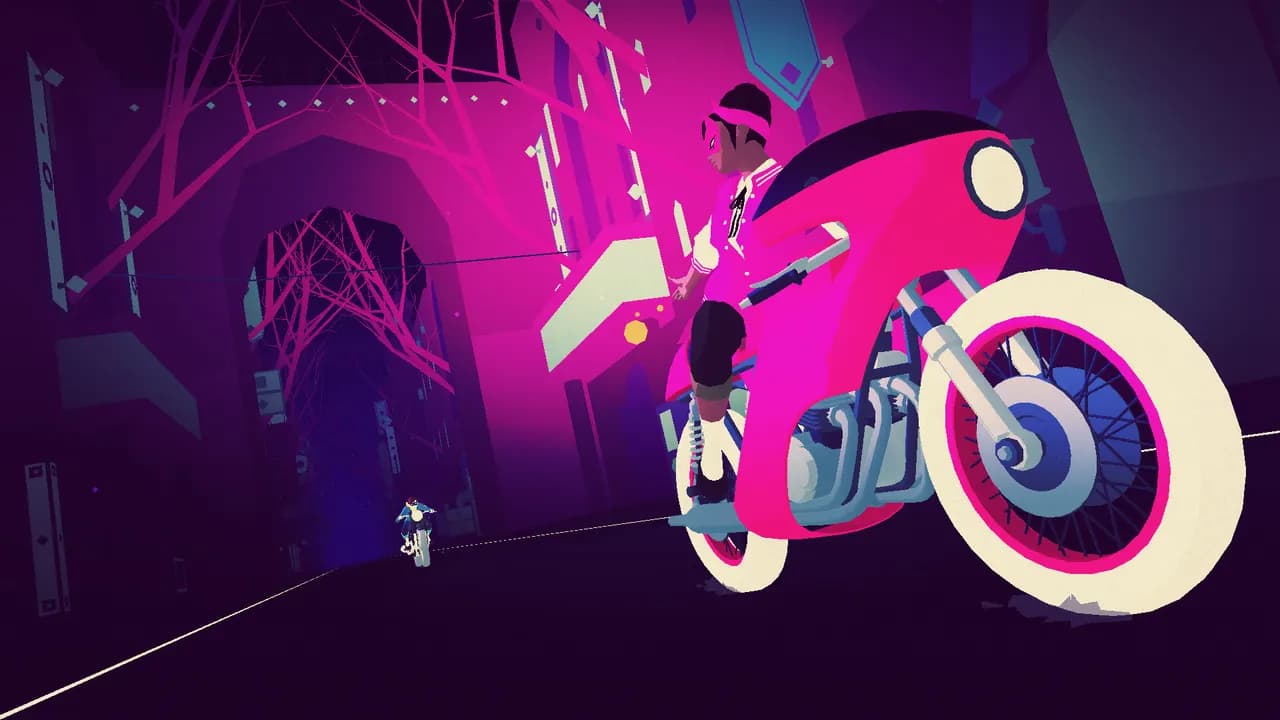 SAYONARA WILD HEARTS Steam — zrzut ekranu 1 z 5