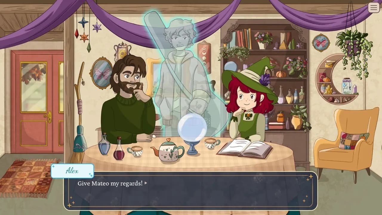 Spirit Talk - Cozy Visual Novel — zrzut ekranu 3