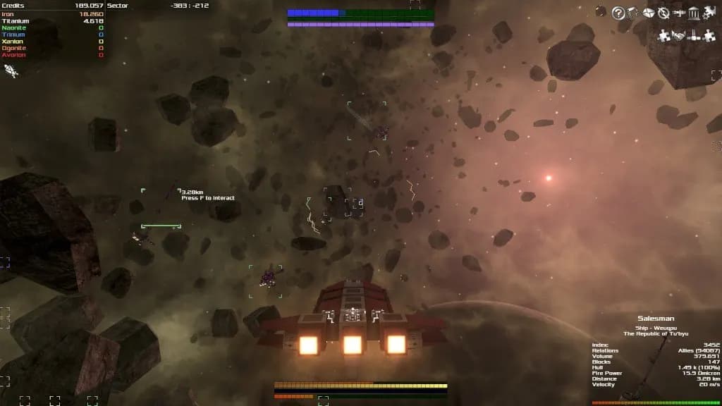 AVORION Steam — zrzut ekranu 3