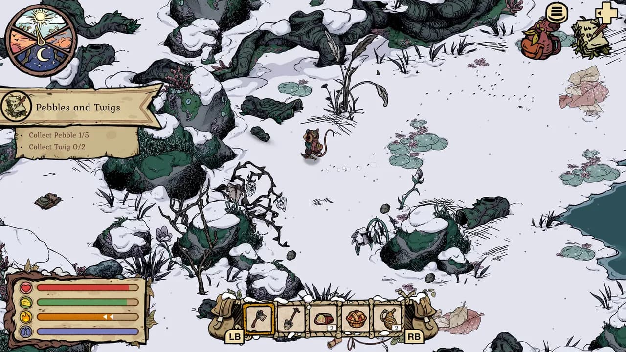 Winter Burrow STEAM KLUCZ — zrzut ekranu 1 z 6