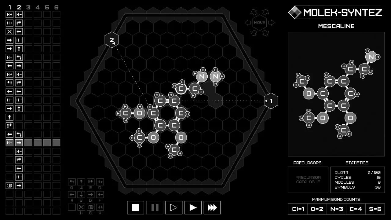 MOLEK-SYNTEZ Steam — zrzut ekranu 5