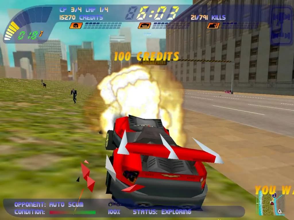 CARMAGEDDON 2 CARPOCALYPSE NOW Steam — zrzut ekranu 6