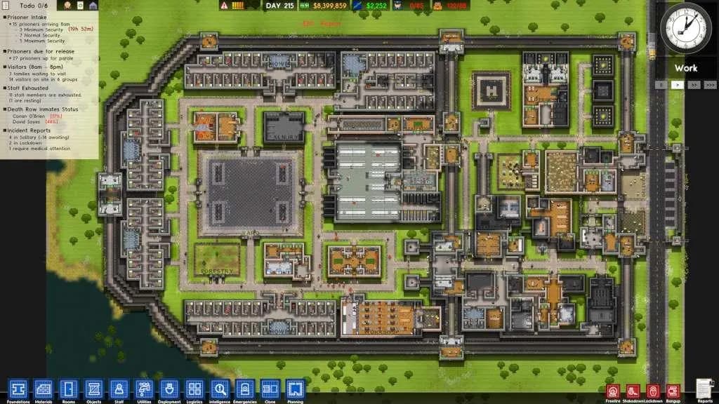 PRISON ARCHITECT SECOND CHANCES Steam — zrzut ekranu 1 z 6