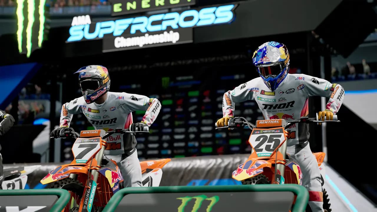 MONSTER ENERGY SUPERCROSS 6 - THE OFFICIAL VIDEOGAME Xbox One & Series X/S — zrzut ekranu 1 z 6