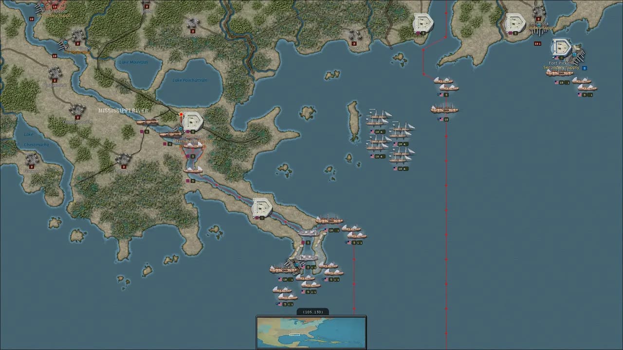 STRATEGIC COMMAND AMERICAN CIVIL WAR Steam — zrzut ekranu 2