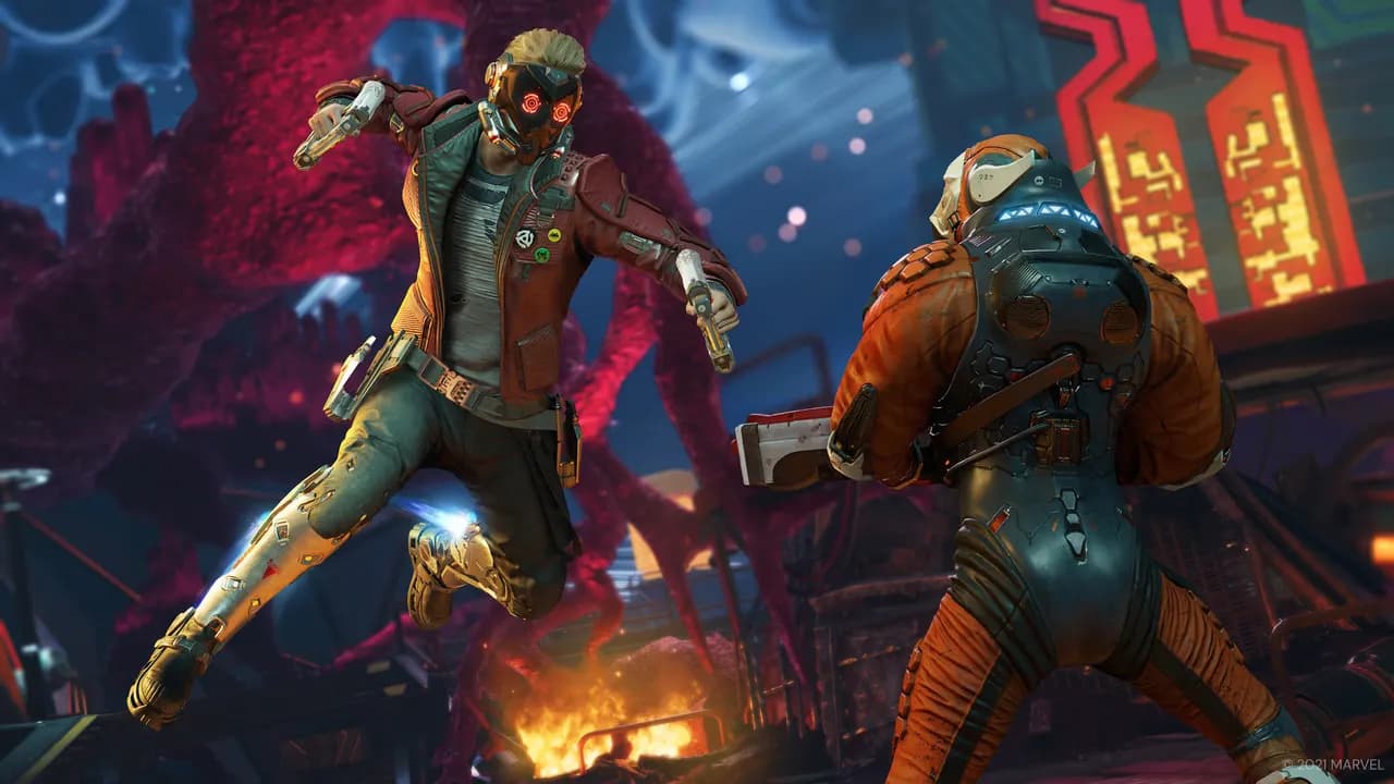 MARVEL'S GUARDIANS OF THE GALAXY Xbox One & Series X/S — zrzut ekranu 1 z 6