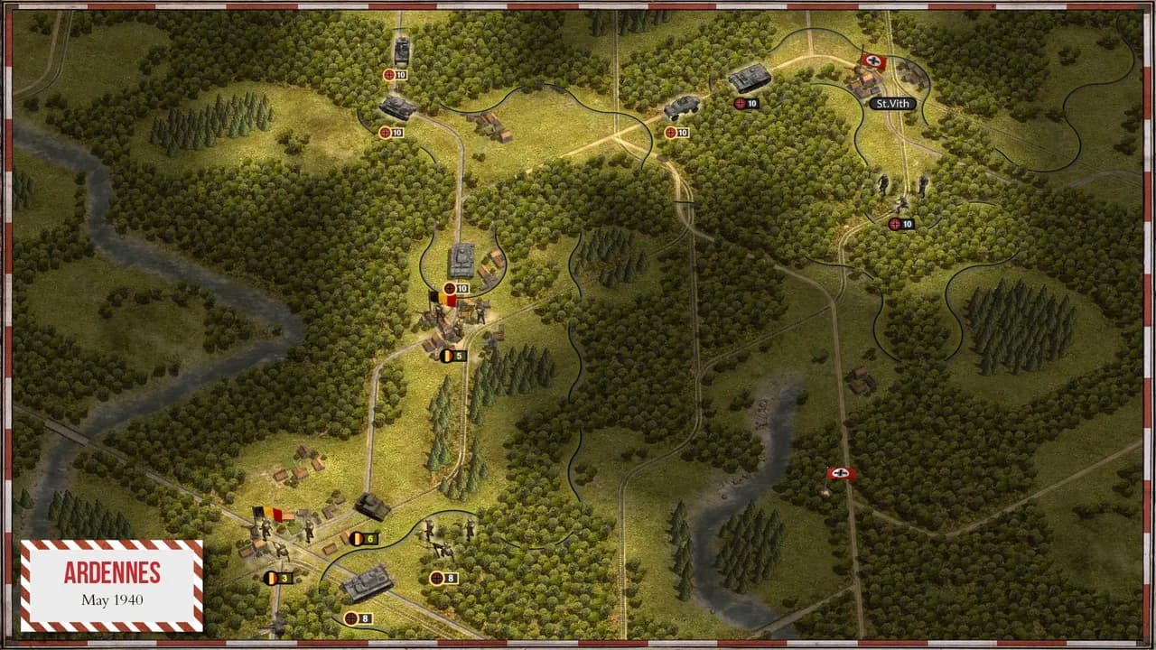 ORDER OF BATTLE WORLD WAR II Xbox One & Series X/S — zrzut ekranu 1 z 4