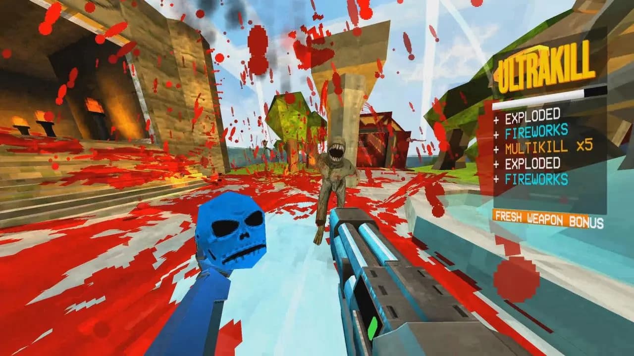 ULTRAKILL STEAM KLUCZ — zrzut ekranu 1 z 6