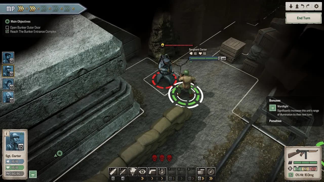 Achtung! Cthulhu Tactics — zrzut ekranu 1 z 6