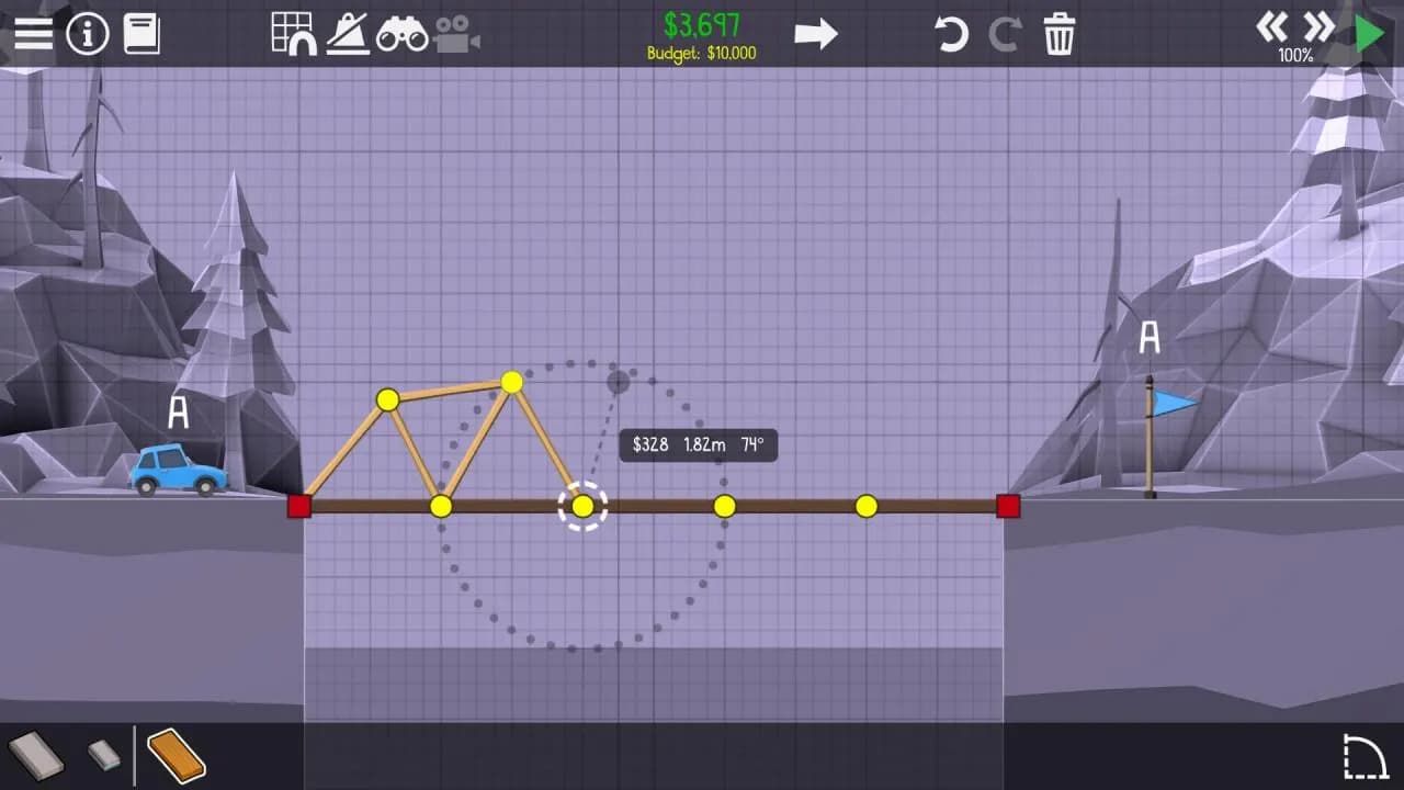Poly Bridge 2 STEAM KLUCZ — zrzut ekranu 2